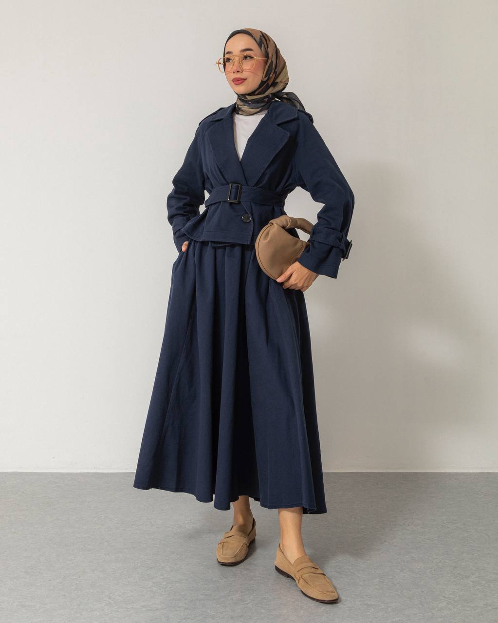 Meri 2-Teiler in Navy Blue