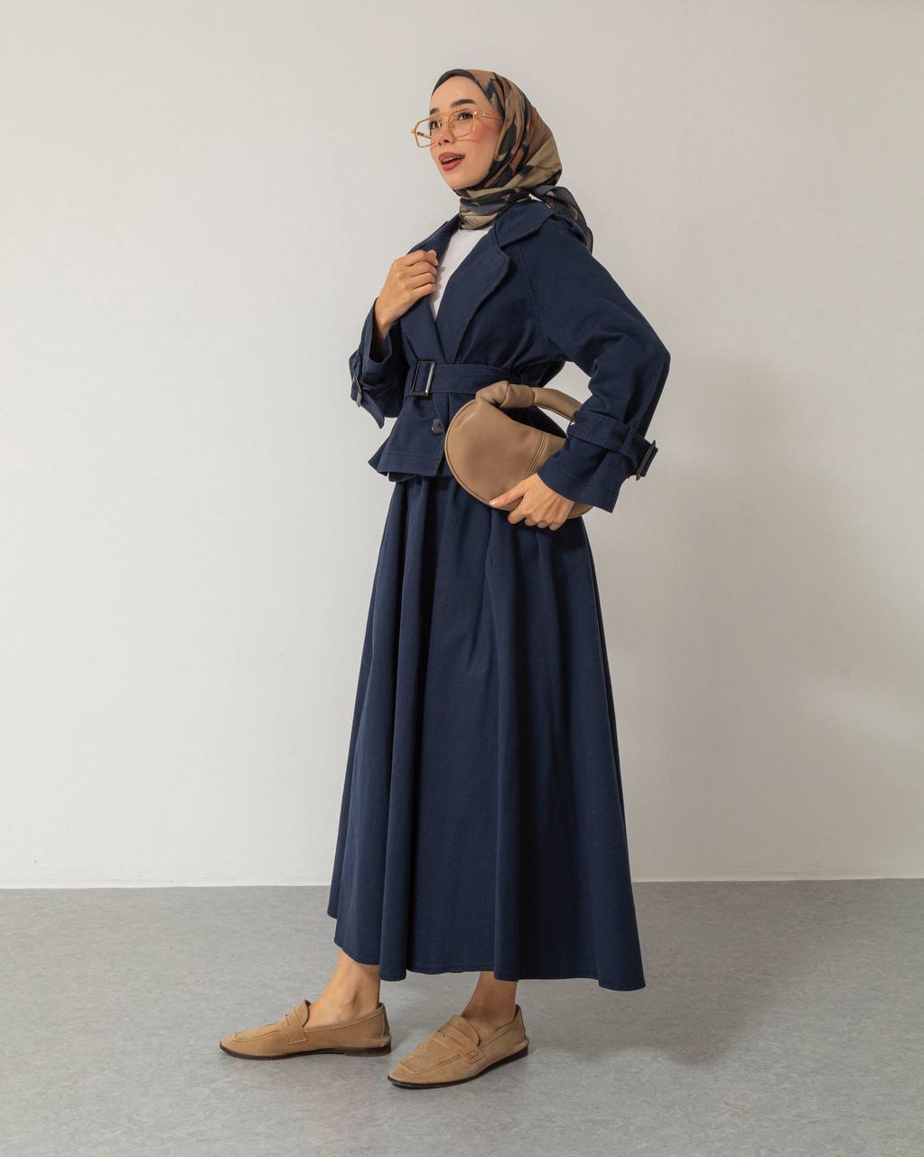 Meri 2-Teiler in Navy Blue