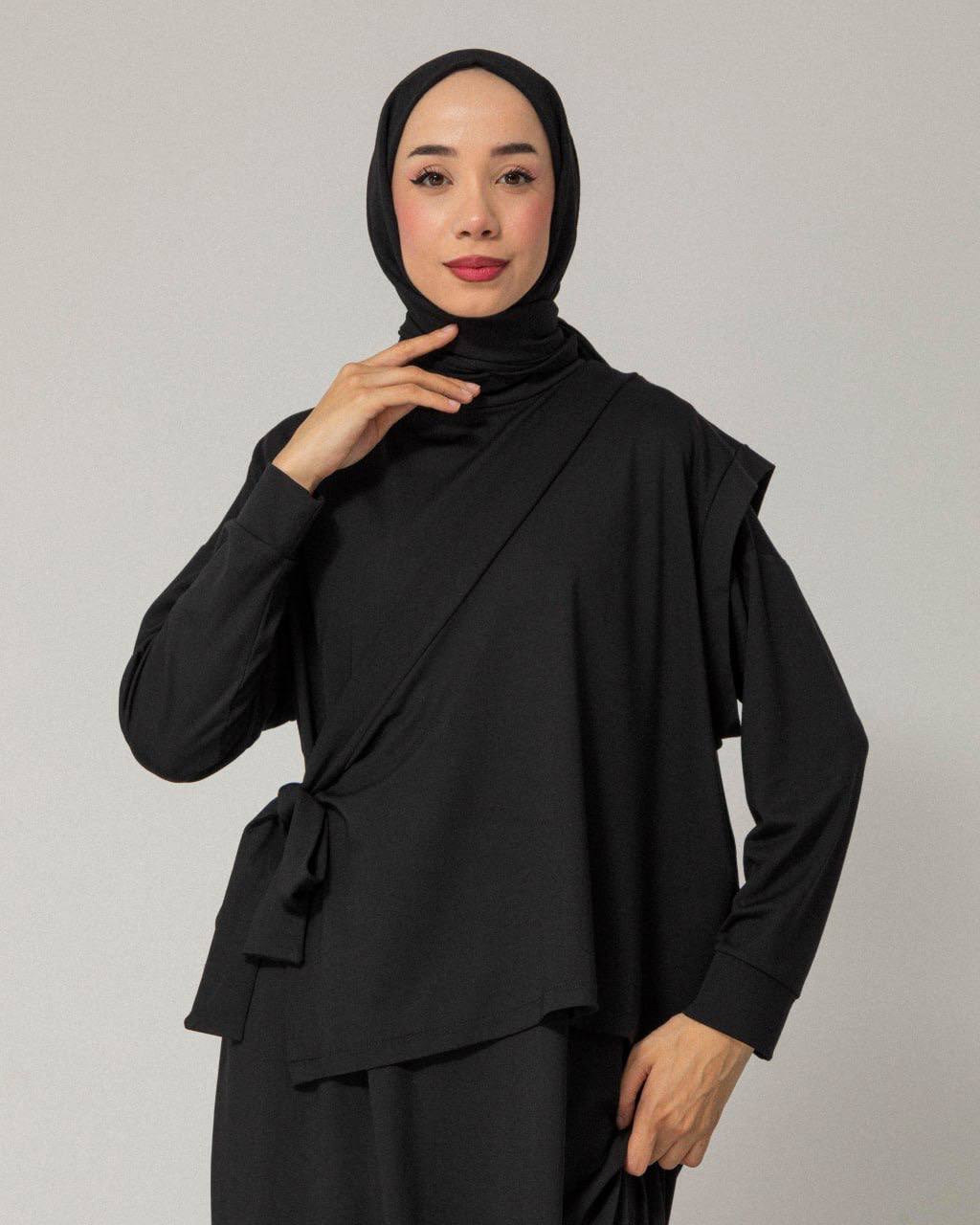 Nila Kleid in Schwarz
