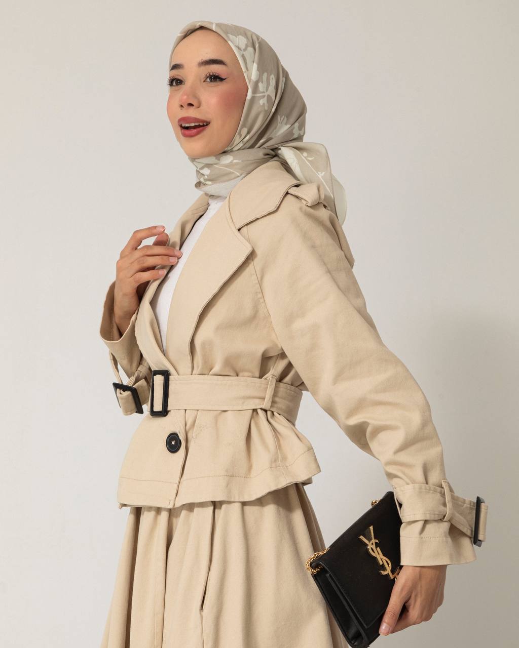 Meri 2-Teiler in Beige