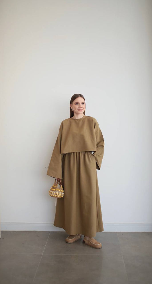 Mia Zweiteiler in Toffee